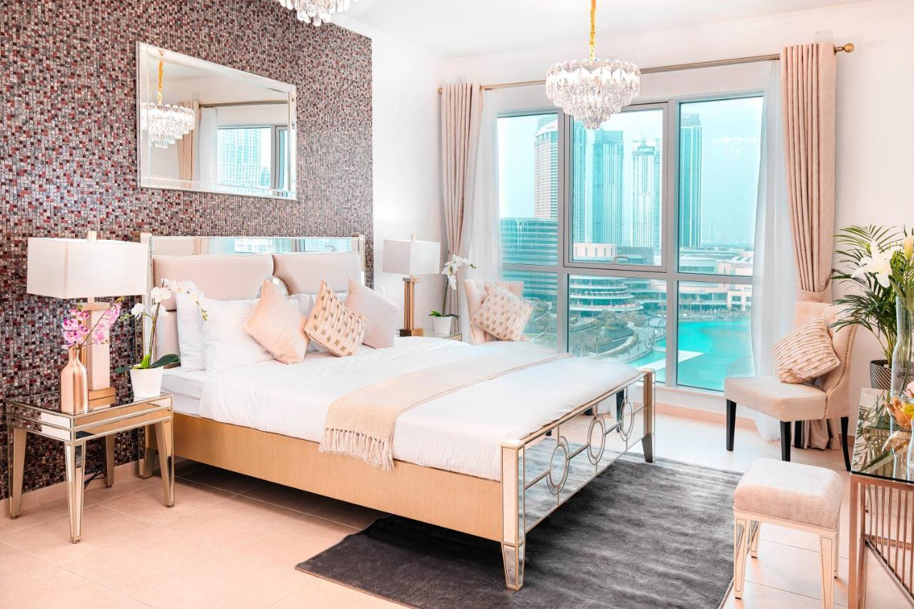 Elite Royal Apartment - Full Burj Khalifa & Fountain View - Emperor Dubai Eksteriør billede